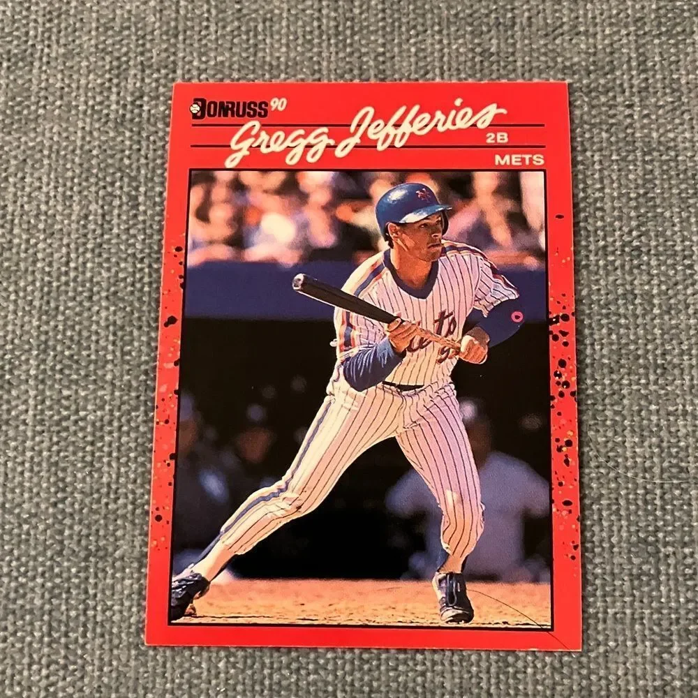 1990 Donruss New York Mets Baseball Card Trading Card